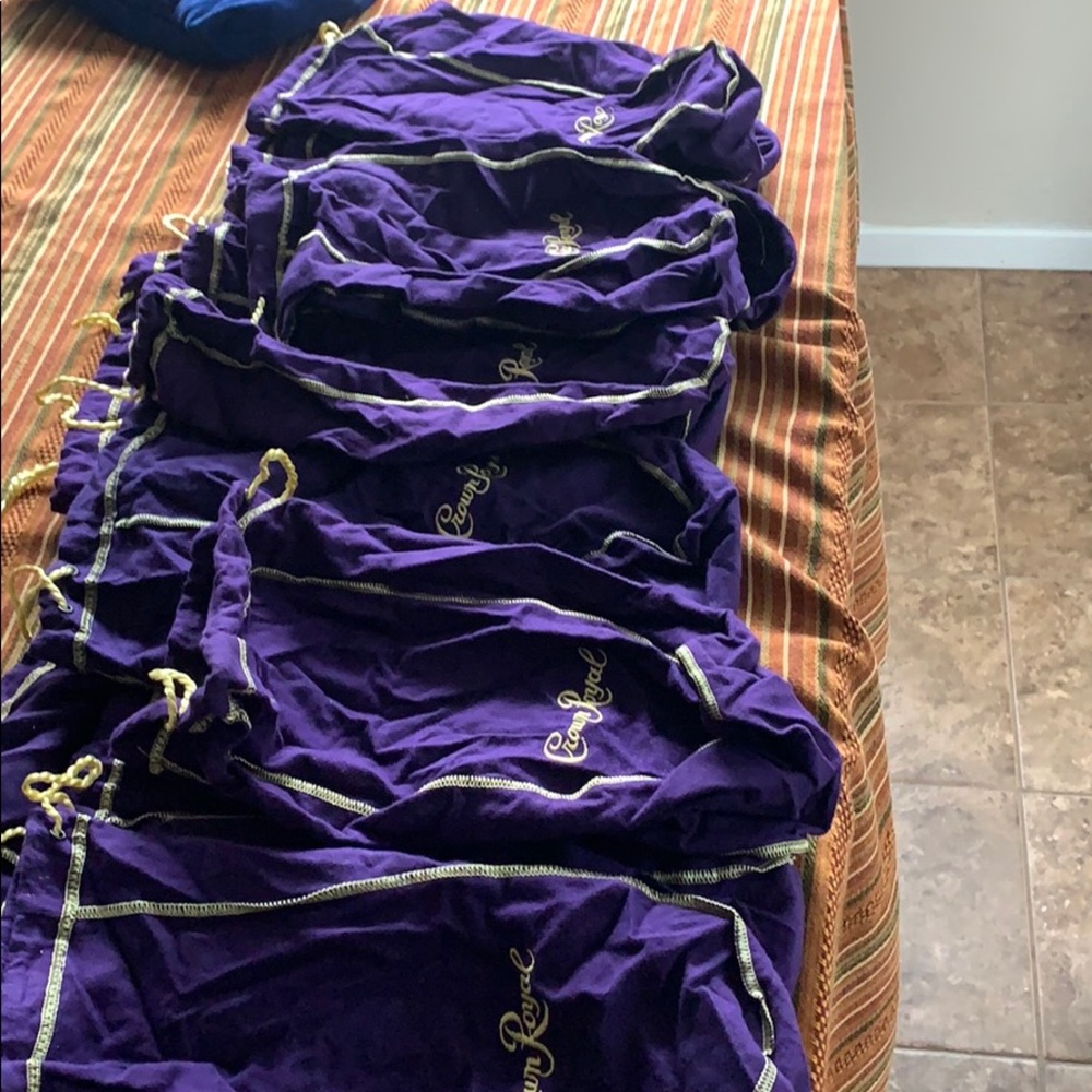 11 Crown Royal Bags (Half Gallon Bottle)
